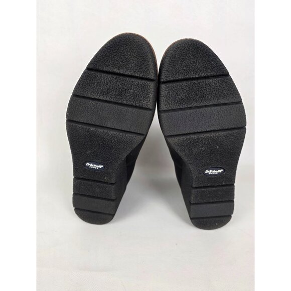 NWOT Dr. Scholl's Lean In Wedge Bootie Womens Black Wedge Ankle Boots Size 6 - Picture 10 of 11